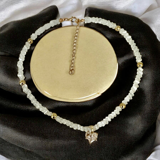 Natalia White and Gold