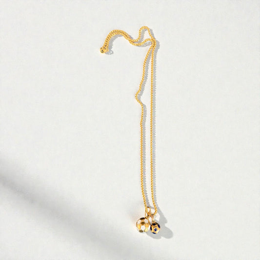 Twin Goal Charm
