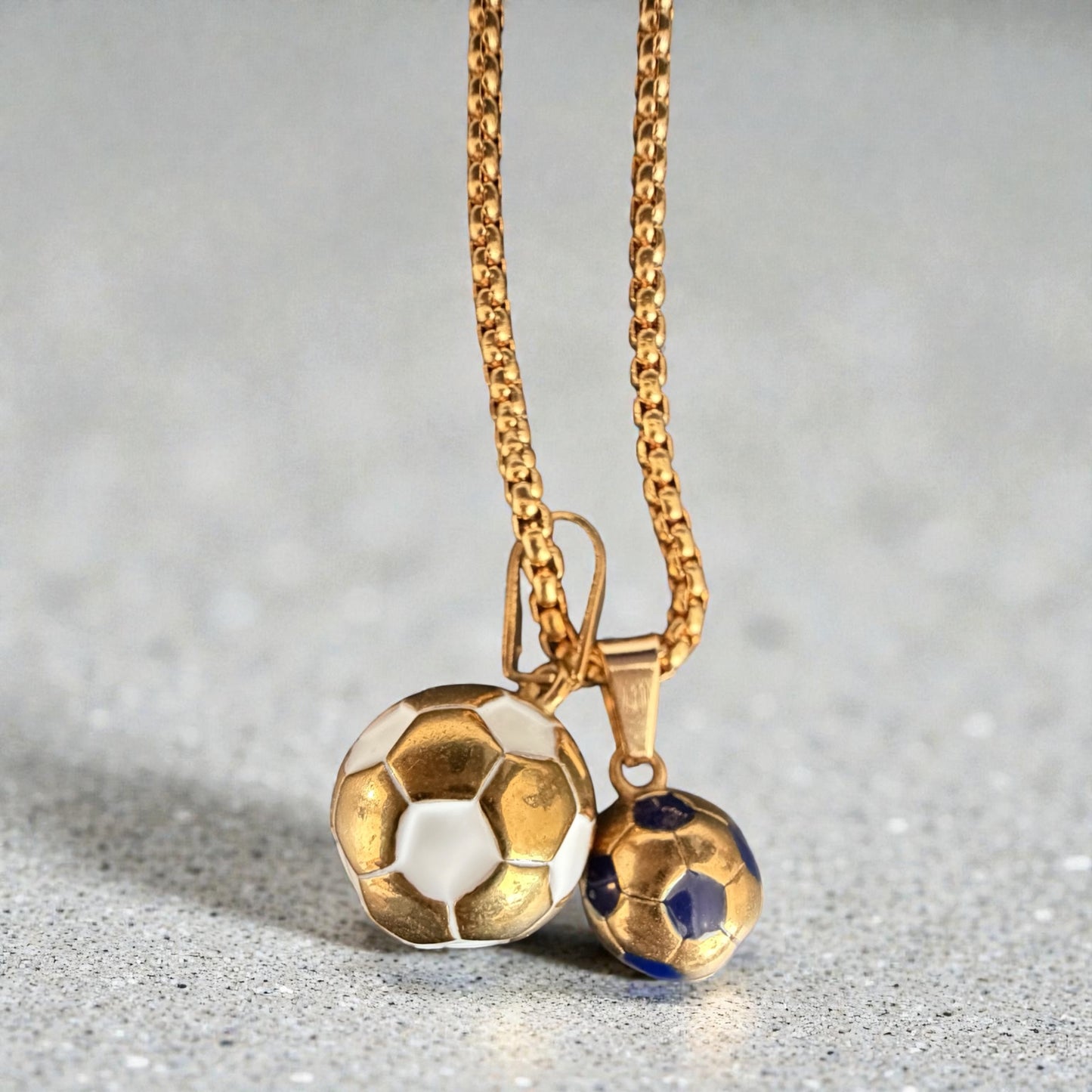 Twin Goal Charm