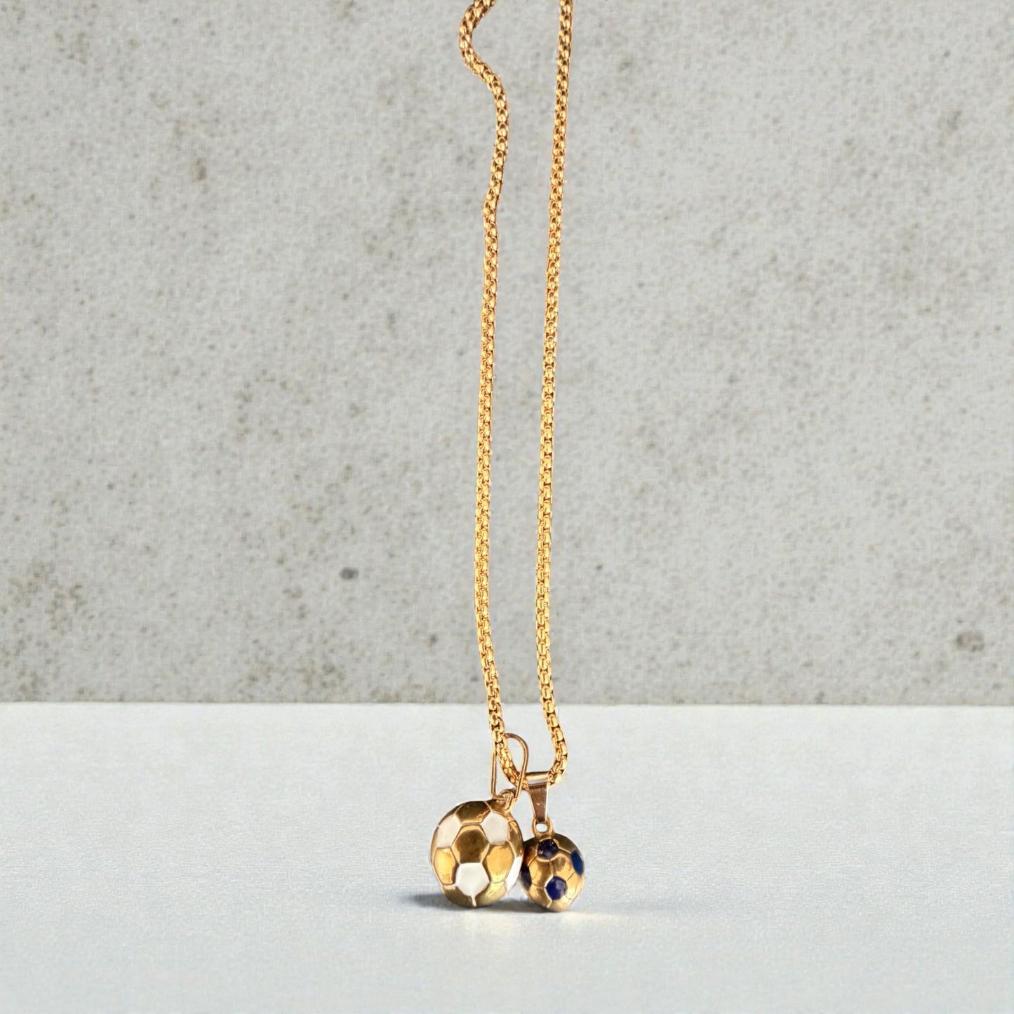 Twin Goal Charm